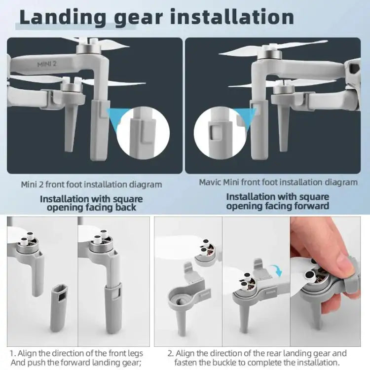 For DJI Mini 2 / Mavic Mini Air-Dropping System Thrower Parabolic - Action King