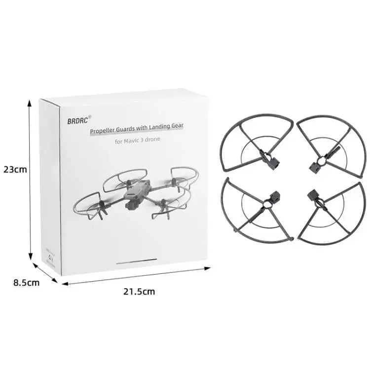 For DJI Mavic 3 / 3 Pro BRDRC Drone Propeller Protective Guard Anti-collision Ring - Action King