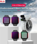 For DJI Flip STARTRC 4 in 1 ND16 ND64 ND128 CPL Lens Filter - Action King