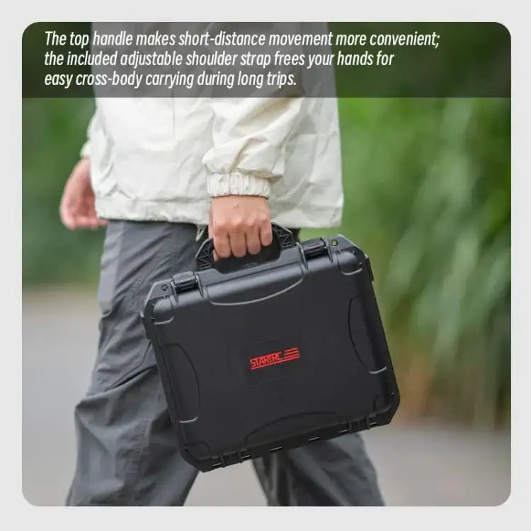 Optimal Osmo Action 6 förvaring skyddar din actionkamera. Tålig väska med plats för tillbehör.