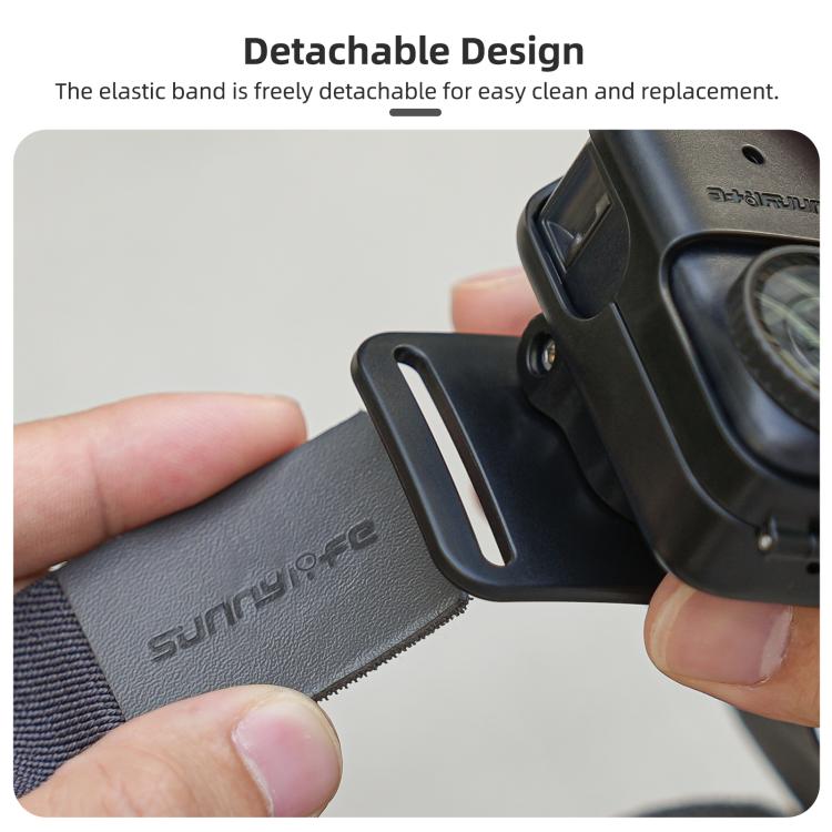 DJI Osmo Nano Sunnylife - säädettävä päähihna 360 asteen kiertomahdollisuudella