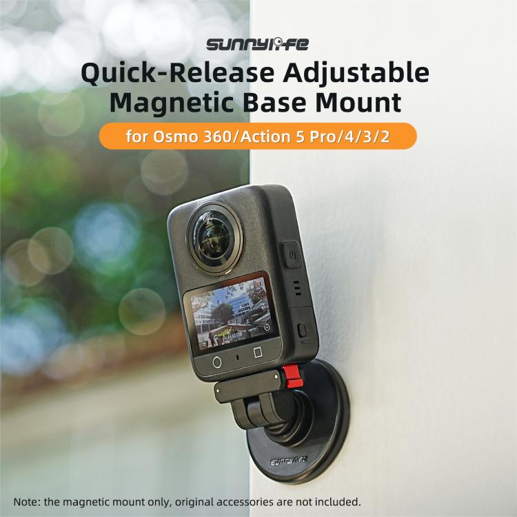 Sunnylife-magneettikiinnike DJI:lle, jossa 180° kallistus