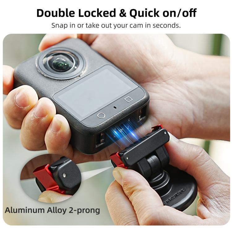 Sunnylife-magneettikiinnike DJI:lle, jossa 180° kallistus