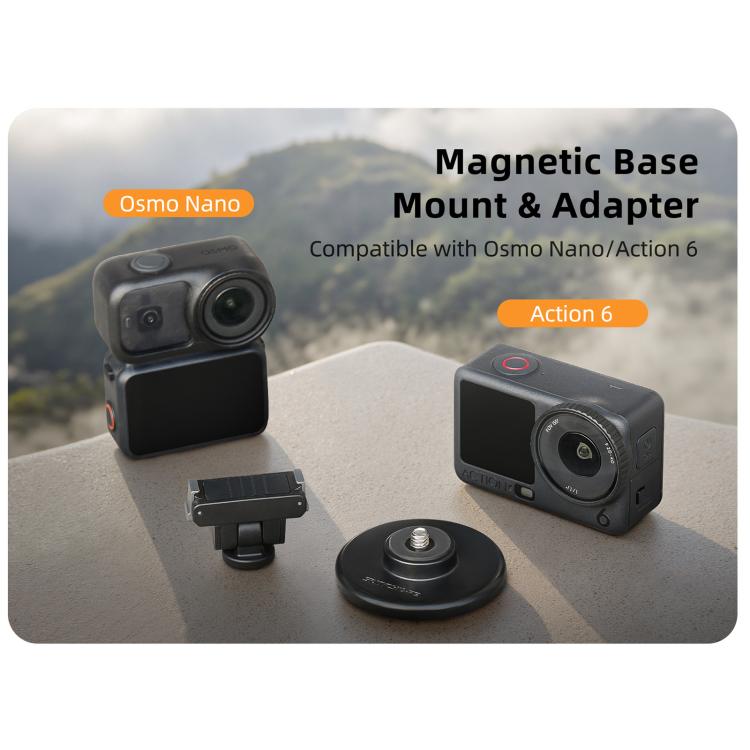 Magneettinen pikakiinnike Osmo Action 6:lle ja Osmo Nanolle