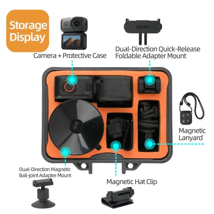 Suojaa DJI Osmo Nanosi tukevalla DJI Osmo Nanon suojakotelolla.