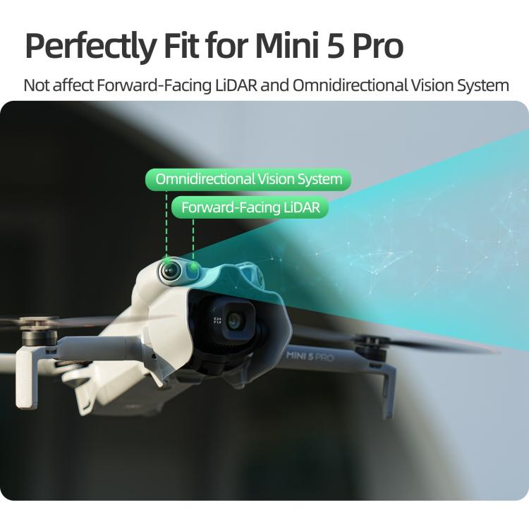 Optimalt DJI Mini 5 Pro - Optimalt Linsskydd för DJI Mini