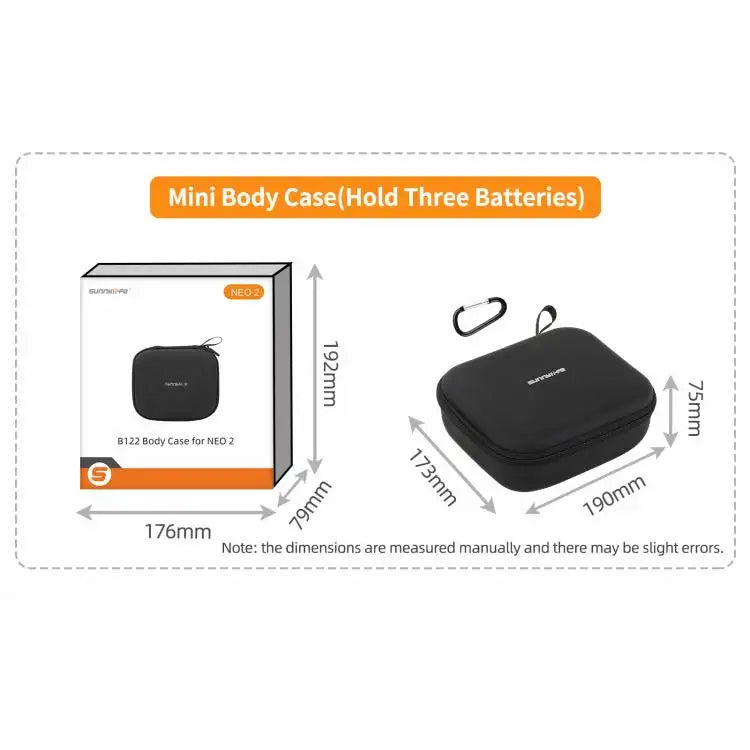 Förvaringsväska för DJI Neo 2 drönare. Skyddar din drönare, kontroller och tillbehör under transport.