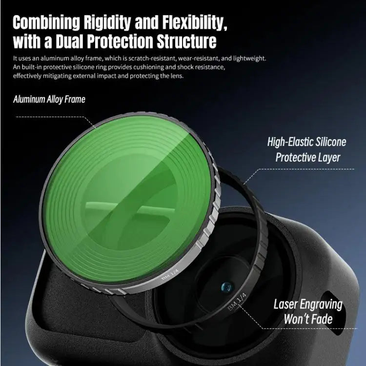 DJI Osmo Nano STARTRC Black Mist -suodatin