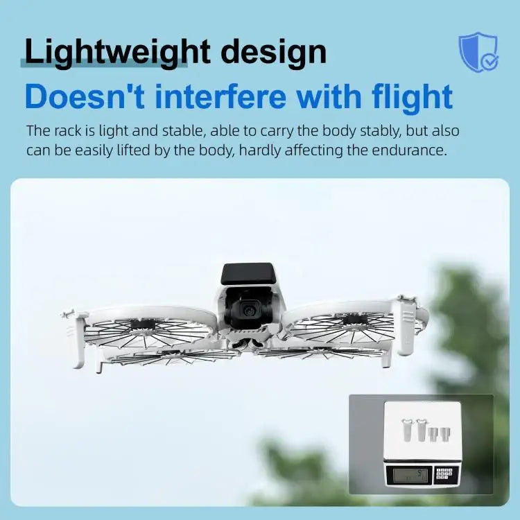 For DJI Flip STARTRC Split Type Drone Landing Gear Height Extensions Rack - Action King