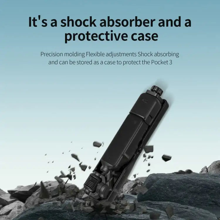 For DJI OSMO Pocket 2 STARTRC Shock Absorbing Step Reducer Carrying Case Storage Bag Box - Action King