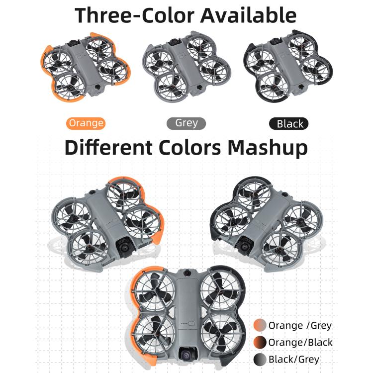 Värikkäät potkurisuojat DJI Neo -droonille