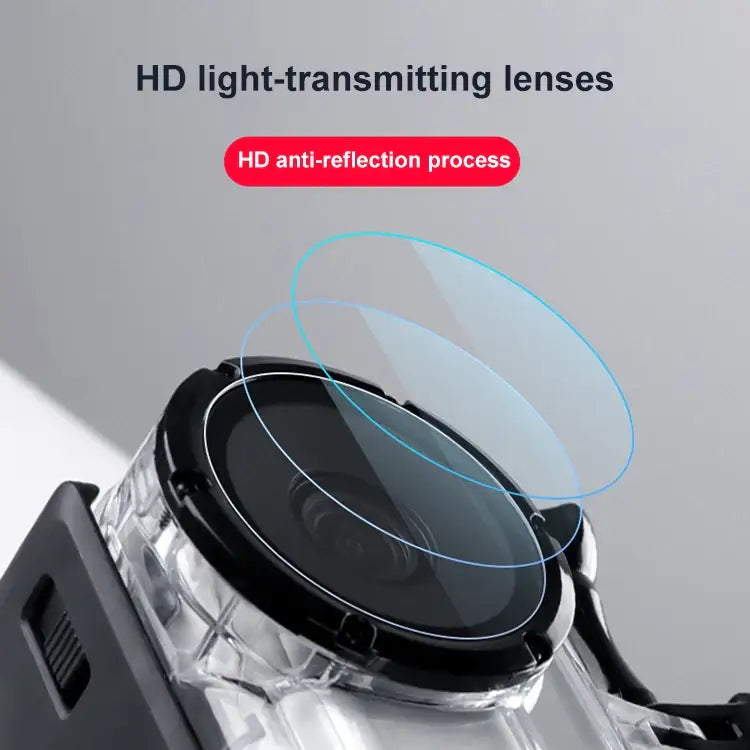 Underwater Waterproof Housing Case with Touch Back Cover - Action King