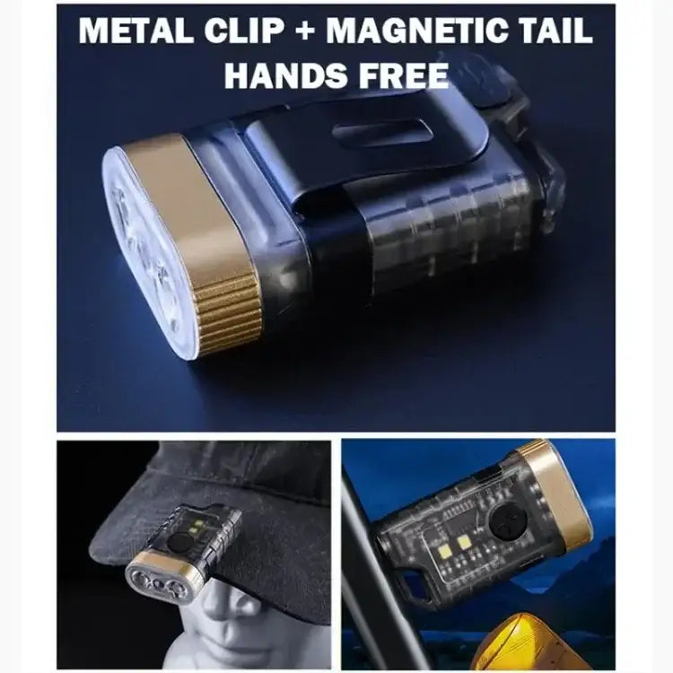 A11 Mini LED Flashlight with Dual LED Lights