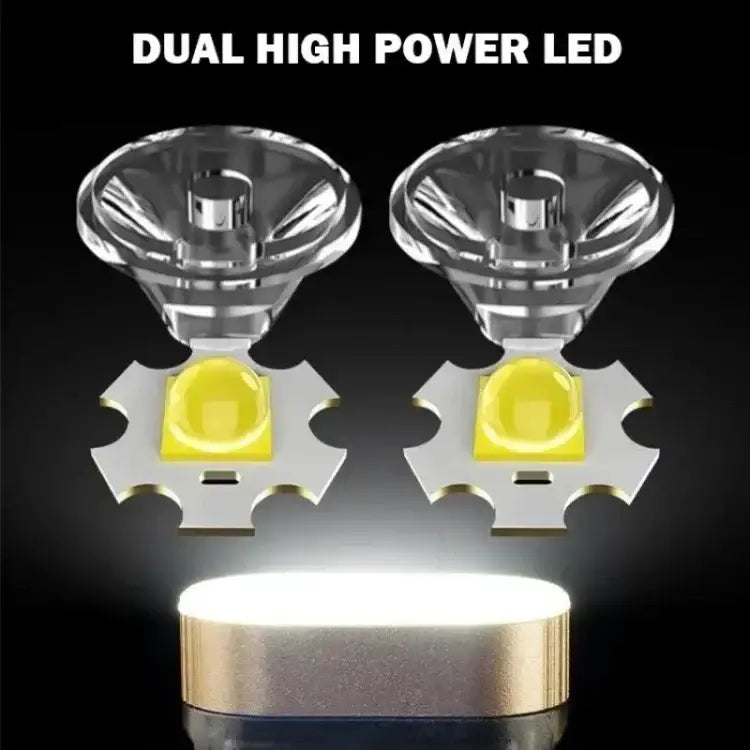 A11 Multi-function Mini Portable Light Dual LED Ficklampa