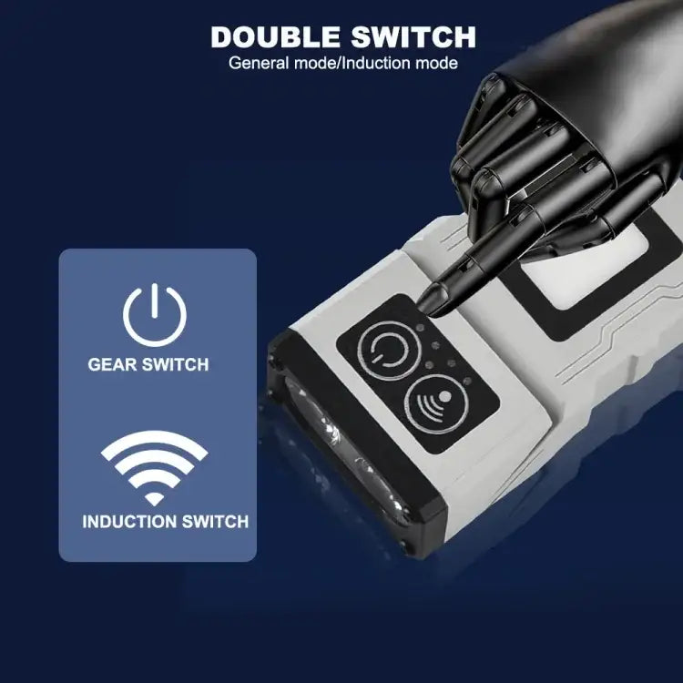 HW-213 Multifunktionell Roterande: Modern bordslampa med touchkontroll och justerbar ljusstyrka.