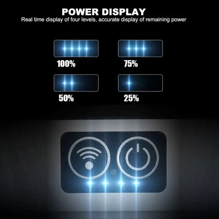 HW-213 Multifunktionell Roterande: Bordsfläkt, luftrenare och högtalare med LED-lampa.