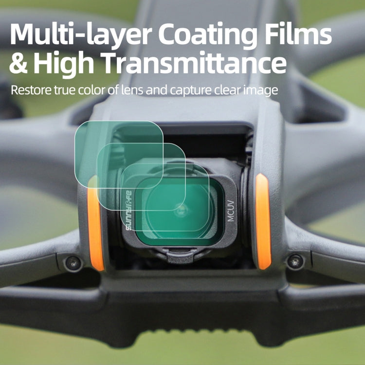 DJI Avata 2 Sunnylife  Kameralinsfilter