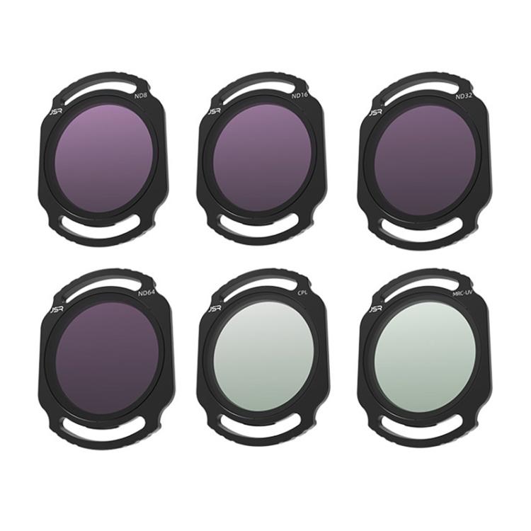DJI O4 Air Unit Pro / Avata 2 JSR YB -sarjan kameran linssisuodatin, MCUV, CPL, ND8, ND16, ND32, ND64, ND256, ND8PL, ND16PL, ND32PL, ND64PL, NIGHT, STAR, MCUV x 2, MCUV x 3, 3 in 1 CPL ND8/16, 4 in 1 ND, 4 in 1 NDPL, 6 in 1 ND8-64 UV CPL...