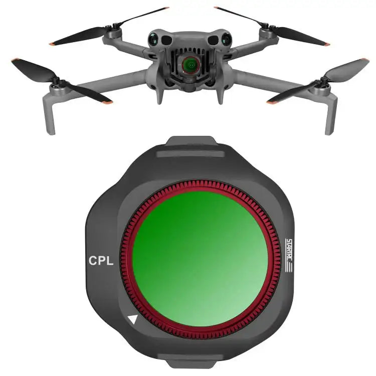 DJI Mini 5 Pro STARTRC -kameran linssisuodin, CPL, YÖ, 3-in-1 CPL ND16/64, 4-in-1 CPL ND8/32/128, 4-in-1 CPL ND16/64 YÖ, 6-in-1 Mixed-suodin