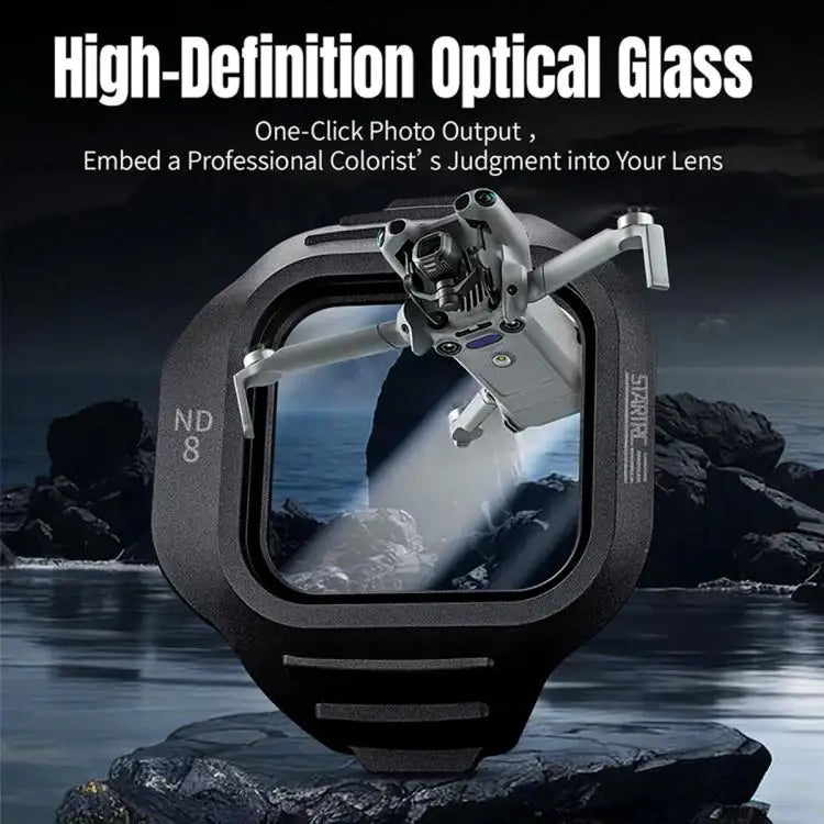DJI Mini 5 Pro STARTRC -kameran linssisuodin, CPL, YÖ, 3-in-1 CPL ND16/64, 4-in-1 CPL ND8/32/128, 4-in-1 CPL ND16/64 YÖ, 6-in-1 Mixed-suodin