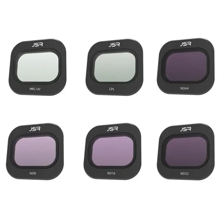 DJI Mini 5 Pro JSR KB -sarjan droonikameran linssisuodatin, MCUV, CPL, ND8, ND16, ND32, ND64, ND128, ND256, STAR, NIGHT, Black Mist 1/4, 3 in 1 UV ND8/16, 3 in 1 ND8/32/128, 4 in 1 CPL ND8-32, 4 in 1 ND8-64, 6 in 1 ND8-64 UV CPL, 8 in 1 Mixed Filter ...