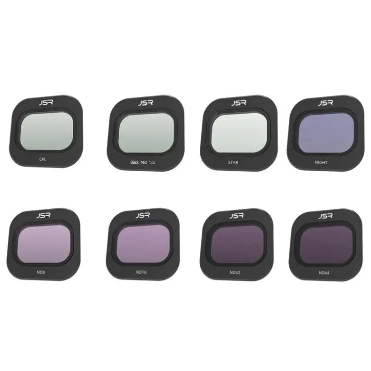 DJI Mini 5 Pro JSR KB -sarjan droonikameran linssisuodatin, MCUV, CPL, ND8, ND16, ND32, ND64, ND128, ND256, STAR, NIGHT, Black Mist 1/4, 3 in 1 UV ND8/16, 3 in 1 ND8/32/128, 4 in 1 CPL ND8-32, 4 in 1 ND8-64, 6 in 1 ND8-64 UV CPL, 8 in 1 Mixed Filter ...