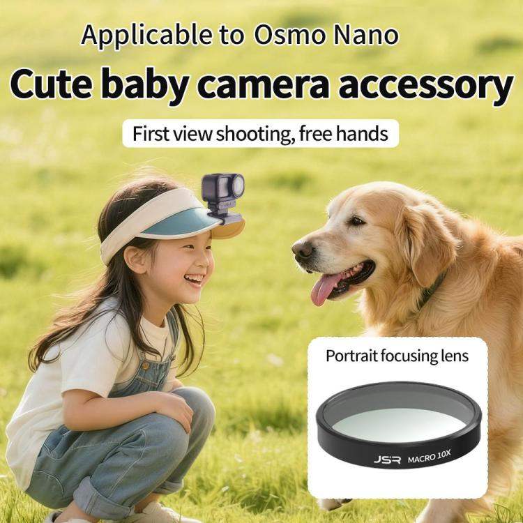 Osmo Nano Makrofilter ger inspirerande detaljerade närbilder av små objekt.