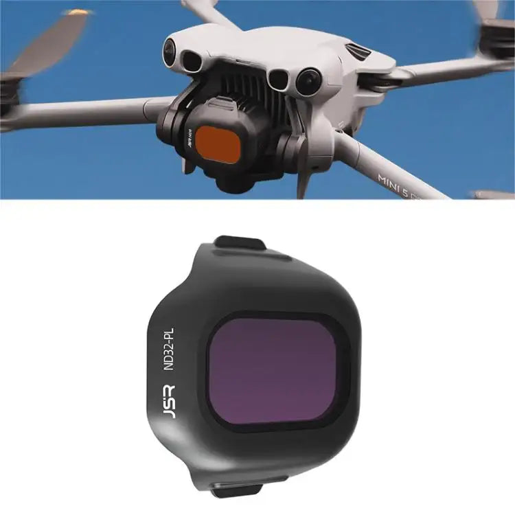JSR CB-serie DJI Mini 5 Pro ND-filter kit med 4 filter. Förbättrar videokvalitén.
