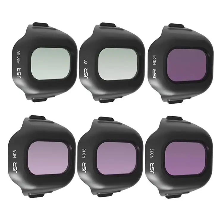 JSR CB-serie DJI Mini 5 Pro ND-filter kit. ND filter drönare & DJI Mini 5 tillbehör för proffsbilder.