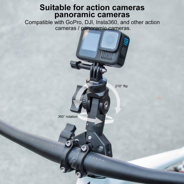 Polkupyörän pidike actionka ohjaustankoon - Yleismallinen polkupyörän pidike action-kameralle