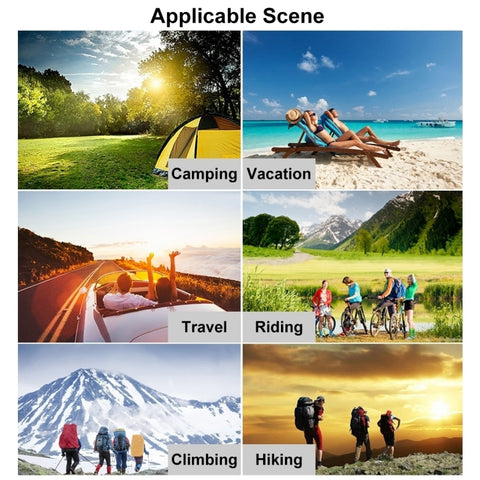 HAWEEL 24W Vikbar Solpanel med Snabbladdning