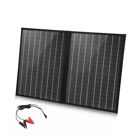 HAWEEL 50W Vikbar Solpanel