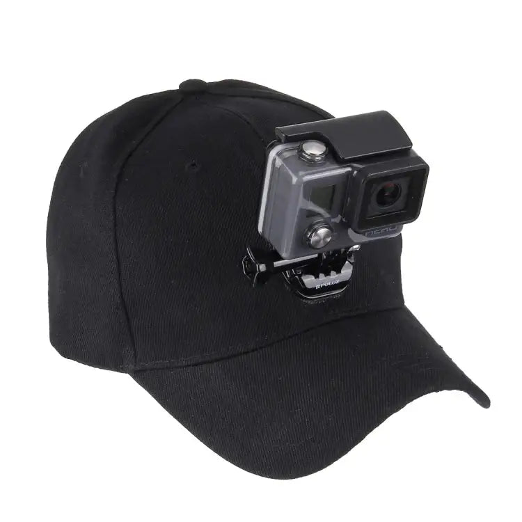Outdoor Sun Hat Topi Baseball Cap with Camera Stand Holder Mount for GoPro & SJCAM & Xiaomi Xiaoyi Sport Action Camera - Action King