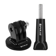 PULUZ Camera Tripod Mount Adapter with Long Screw for GoPro, Insta360, DJI and Other Action Cameras - Action King
