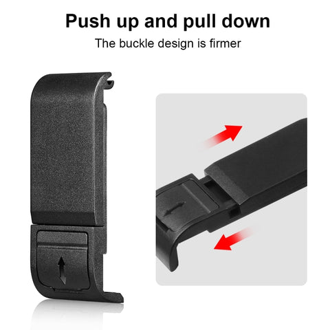 PULUZ POM Plastic Battery Side Interface Cover for GoPro HERO13 Black /12 Black /11 Black /10 Black /9 Black - Action King