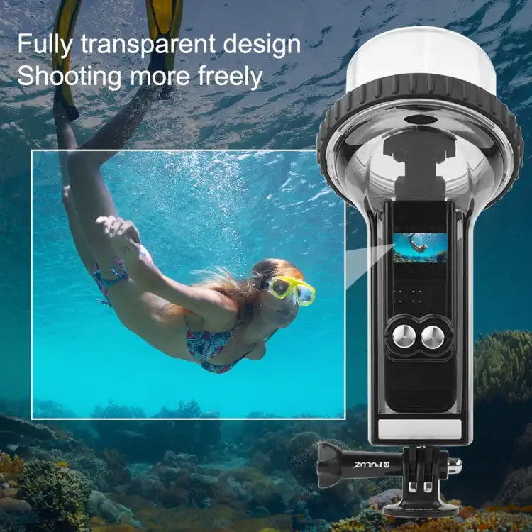 PULUZ 60m Underwater Waterproof Housing Diving Case Cover for DJI Osmo Pocket 2 - Action King