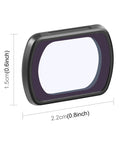 For DJI&#160;Pocket&#160;3 PULUZ Magnetic Camera Lens UV Filter - Action King