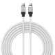 Baseus Cool Play Series CAKW000302 100W USB-C / Type-C to USB-C / Type-C Fast Charging Data Cable, Length: 2m(White)