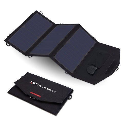 ALLPOWERS 21W Vikbar Solpanel