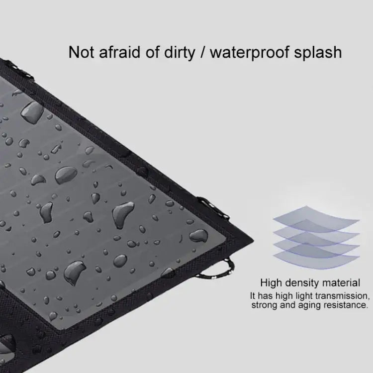 ALLPOWERS 21W Vikbar Solcellsladdare för Äventyr