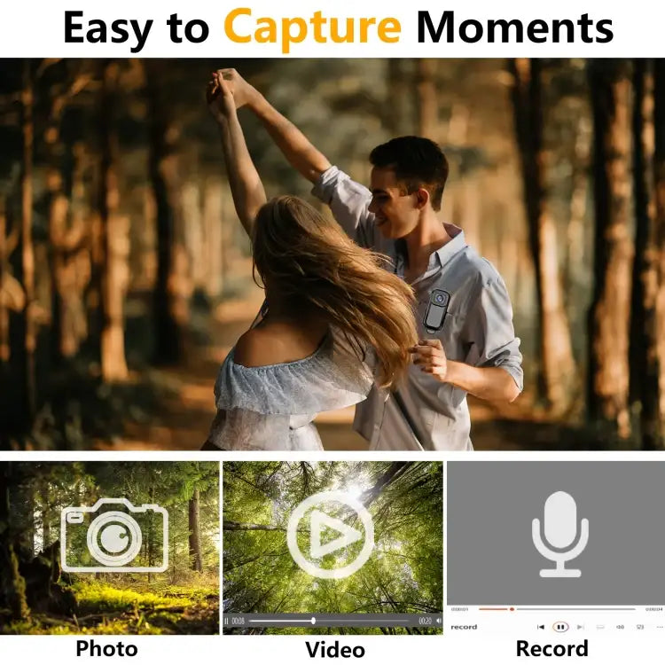 Mini-action-kamera 1080P urheiluun ja seikkailuun