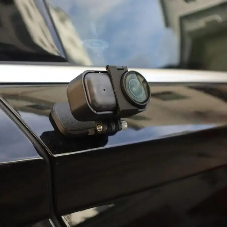 Magnetfäste för DJI Osmo Nano actionkamera, svart, starkt och säkert.