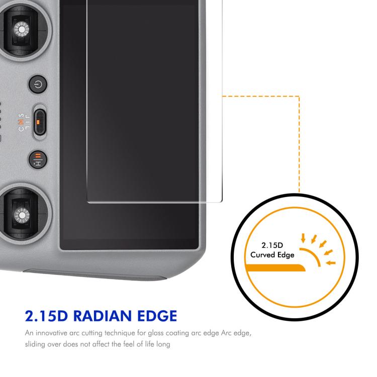 Skärmskydd DJI RC 2 - premium skydd för din fjärrkontrollsskärm.