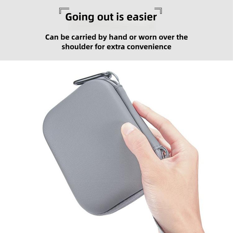 Portabel förvaringsväska för DJI Osmo Nano actionkamera. Skyddar och organiserar tillbehör.