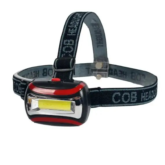 Tehokas valaistus kahden Mini COB LED -otsavalon pakkauksessa