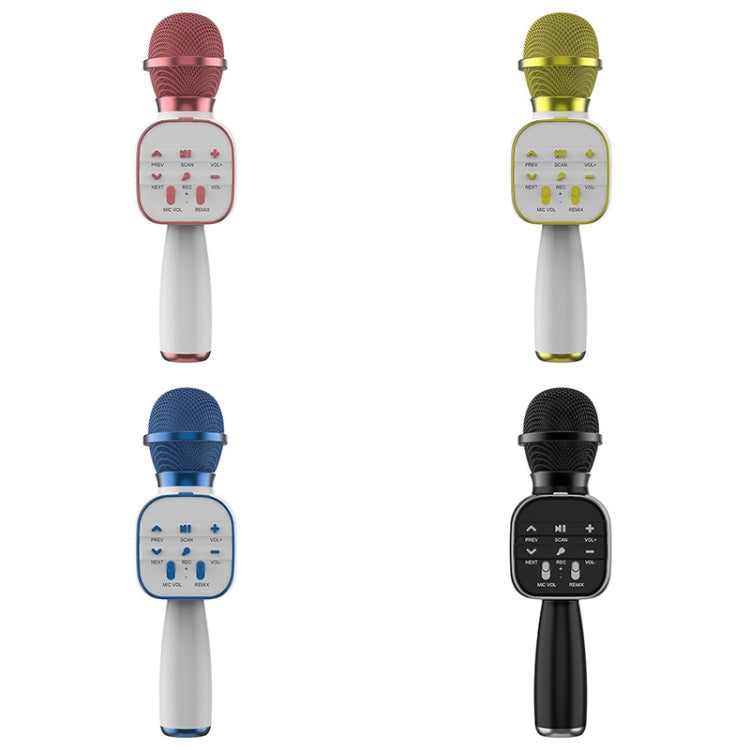 DS813 Live Langaton Bluetooth-mikrofoni, Vaaleanpunainen, Keltainen, Sininen, Musta