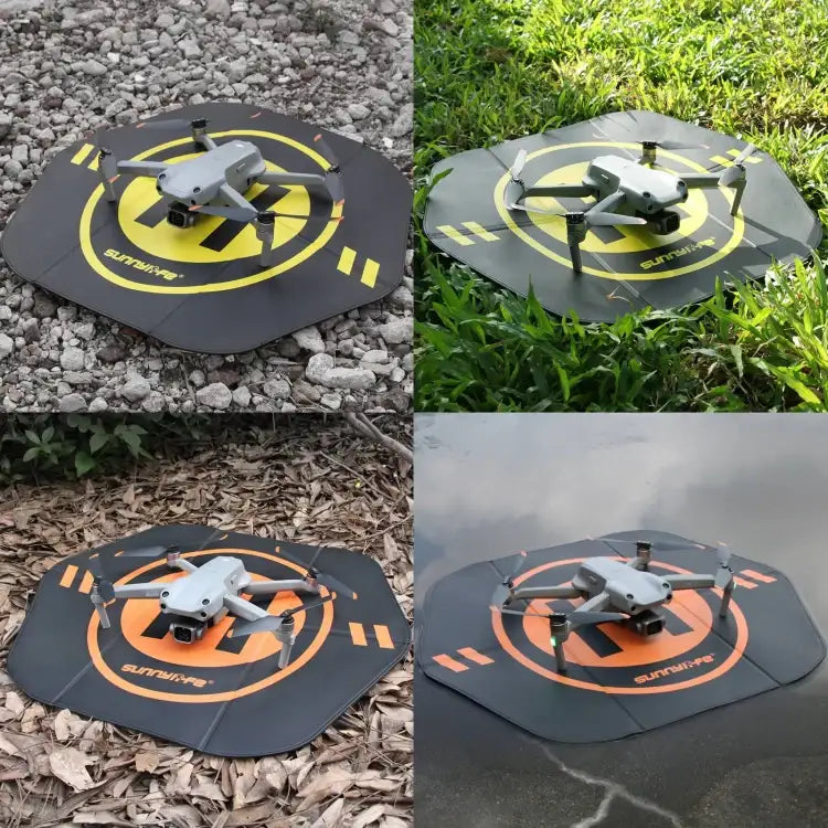 Sunnylife Drone Universal Double Sided Foldable Leather Helipad,Size:55 x 50cm - Action King