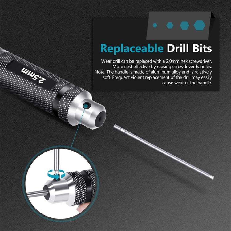 BRDRC 4 In 1 Drone Repair And Disassembly Tool Inner Hexagonal T6/T9 Screwdriver - Action King