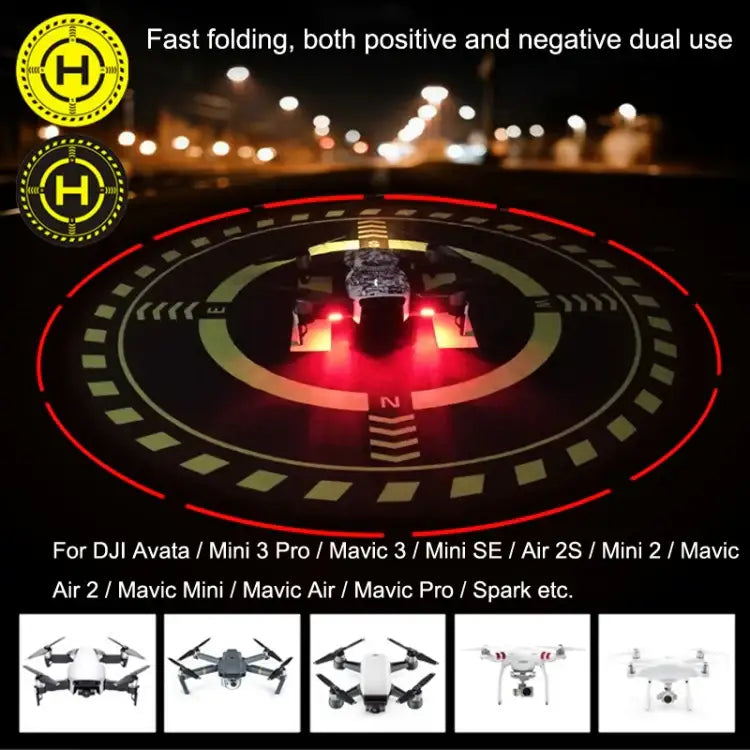 Sunnylife DJI-TJP07 For DJI Avata / Mini 3 Pro / Mavic 3 / Mini SE 70cm Adjust Luminous Night Light Apron - Action King