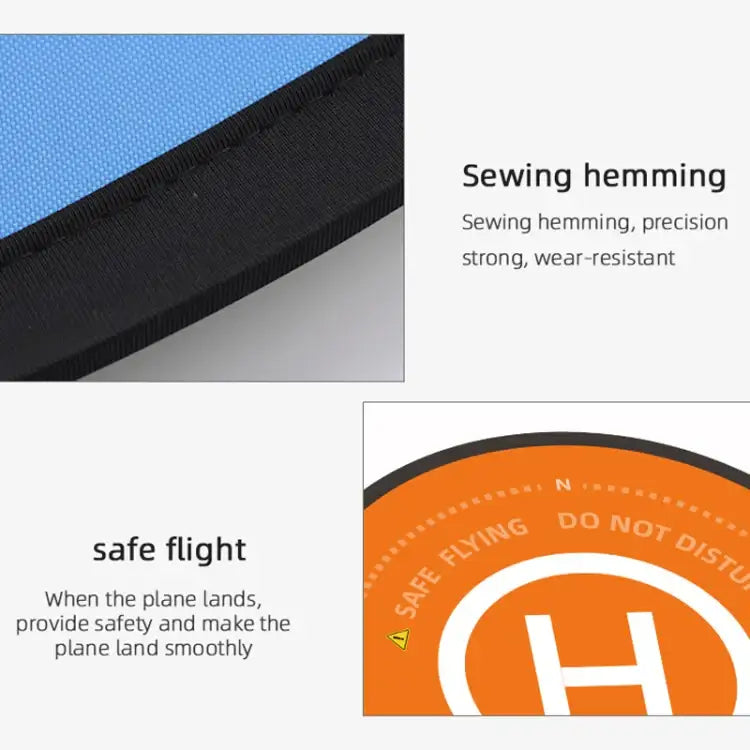 Skyddande Landningsplatta för DJI Mavic MINI 3PRO/Avata drönare, 55cm diameter, vikbar, vattentät.